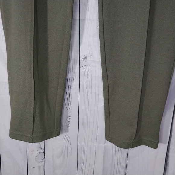 Mondetta Womens Pintuck Straight Leg Pant Olive Size M - Picture 5 of 15